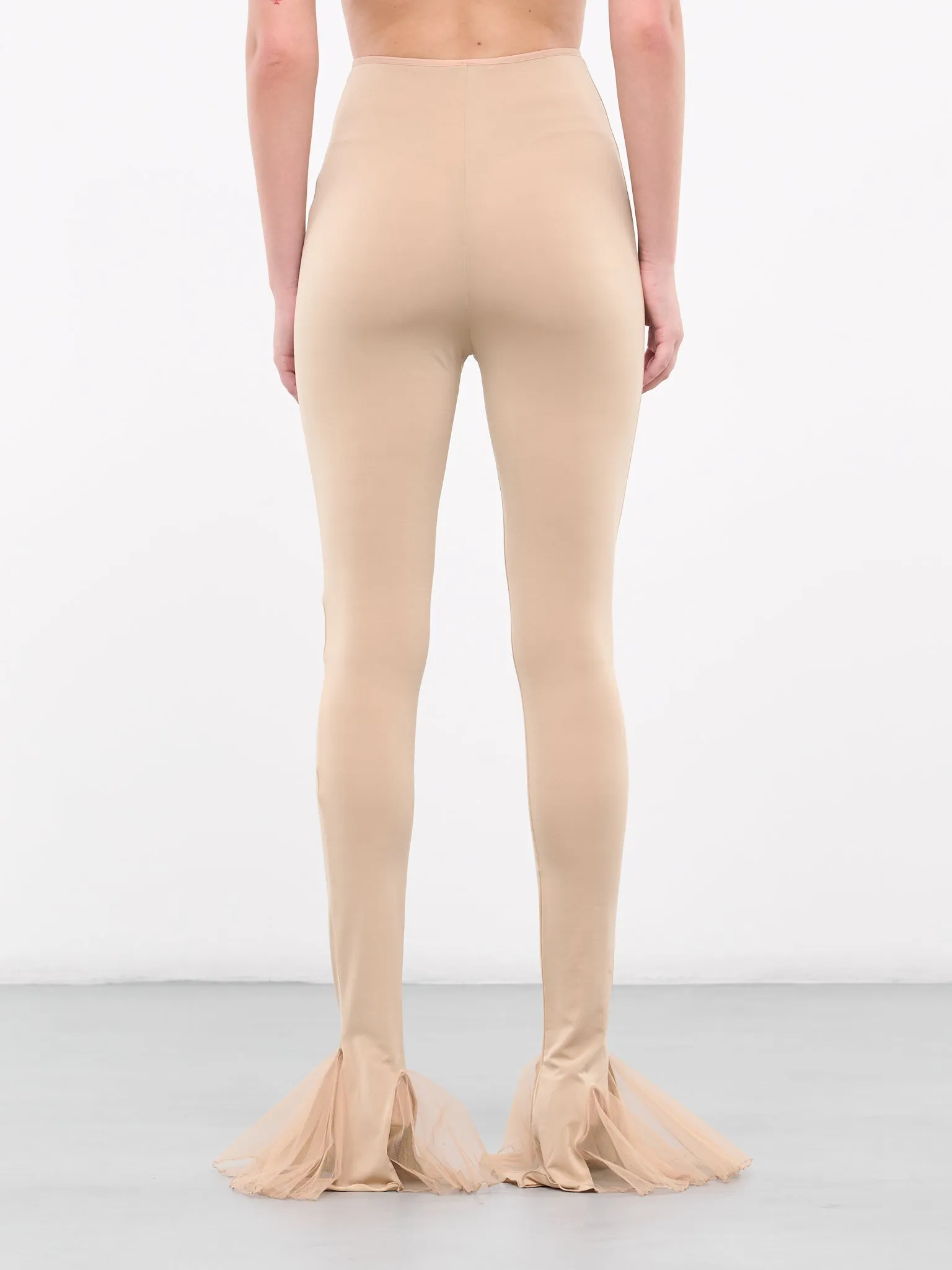 Flared Slit Leggings (TRS031-SANDC) sold by lorenzo product image thumbnail 3