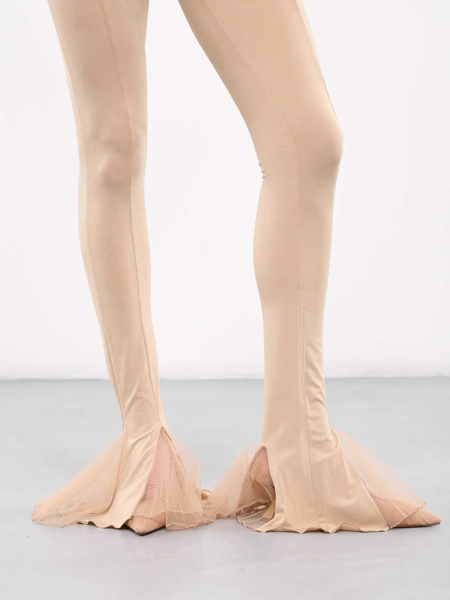 Flared Slit Leggings (TRS031-SANDC) sold by lorenzo product image thumbnail 5