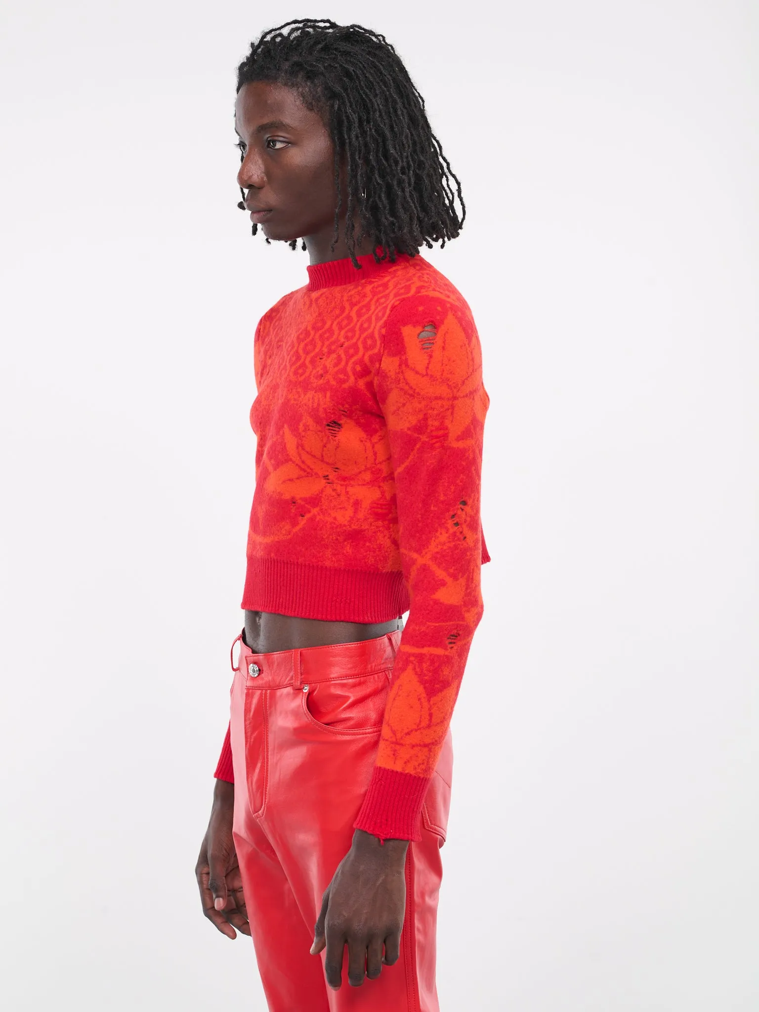 Shrunk Sweater (MT050K-SFJ-ORANGE-RED) sold by lorenzo product image thumbnail 2