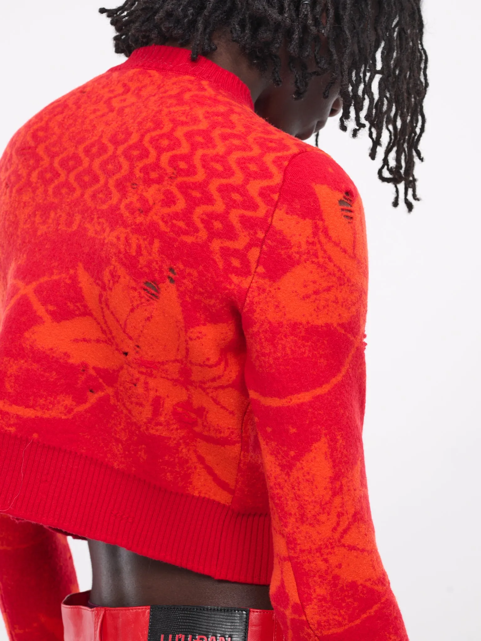 Shrunk Sweater (MT050K-SFJ-ORANGE-RED) sold by lorenzo product image thumbnail 5