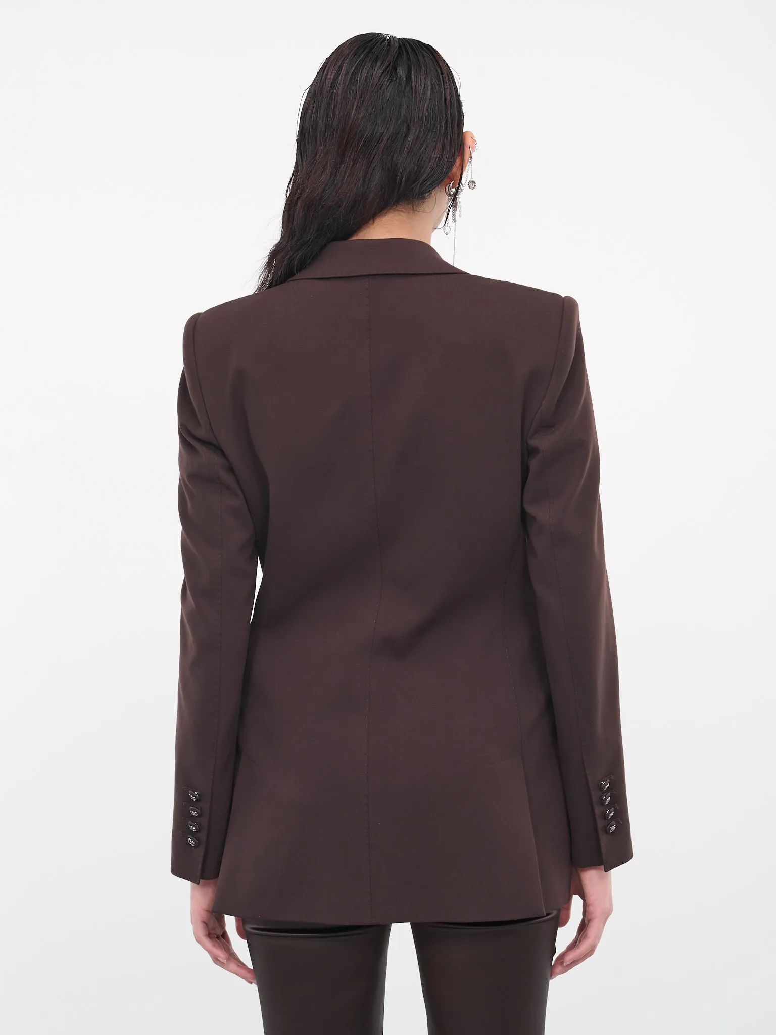 Suit Jacket (F29DOT-FUGRE-M1512-DARK-BROWN-) sold by lorenzo product image thumbnail 3