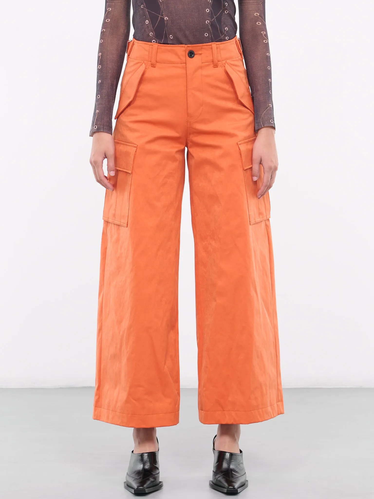 Cargo Trousers (23-06839-ORANGE) sold by lorenzo