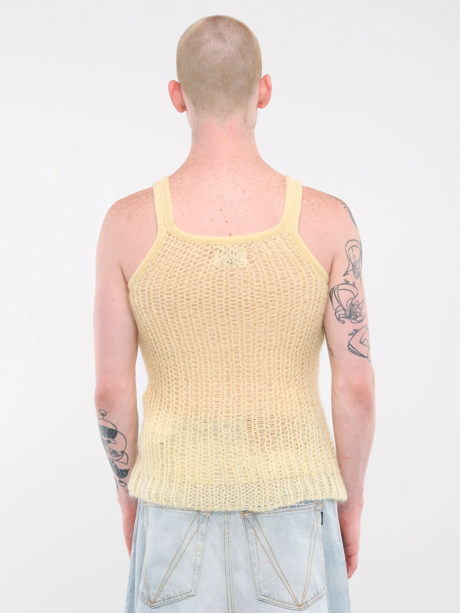 Knit Tank (Q58301281-12-DIRTY-YELLOW) sold by lorenzo product image thumbnail 3