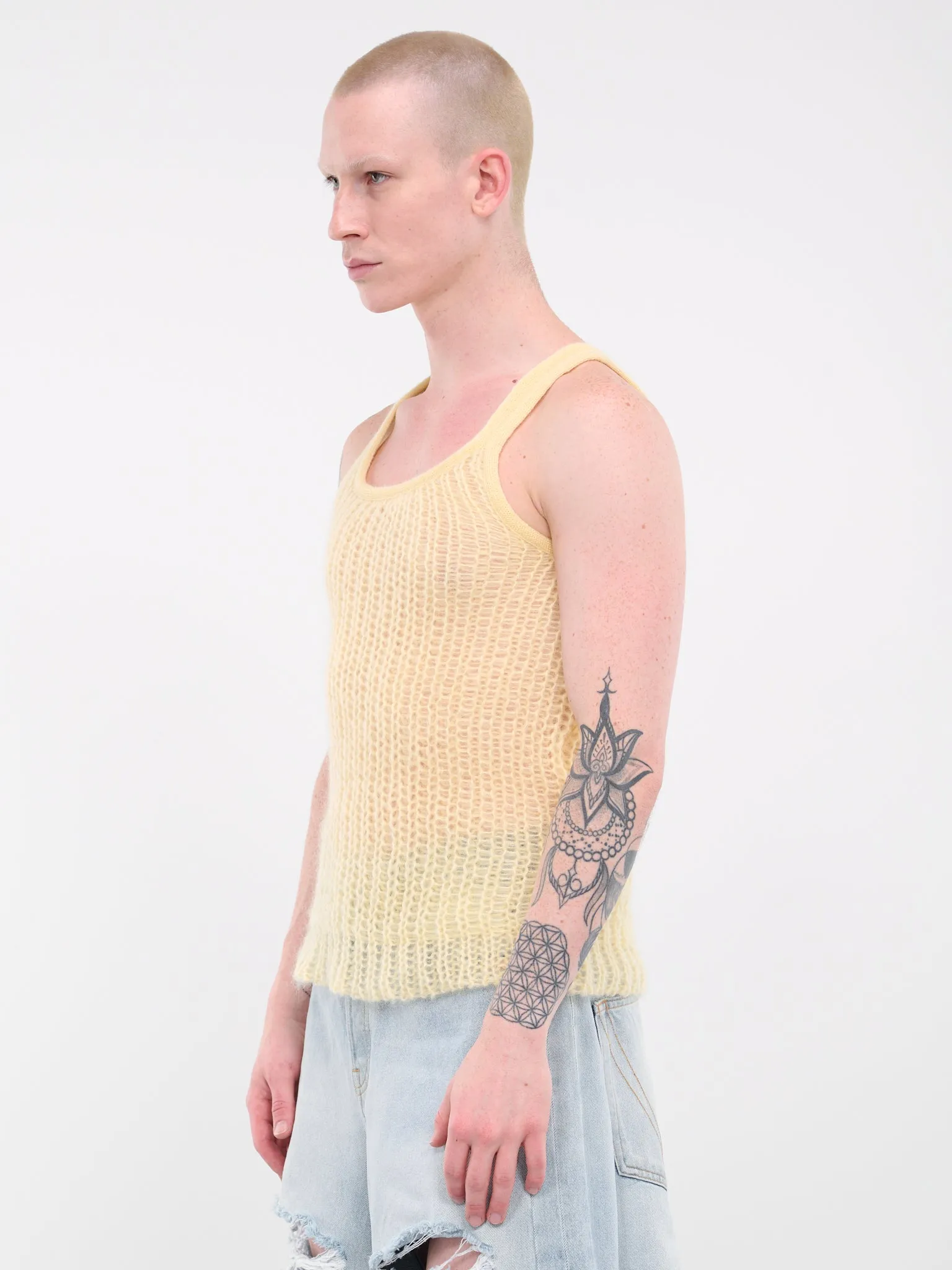 Knit Tank (Q58301281-12-DIRTY-YELLOW) sold by lorenzo product image thumbnail 2