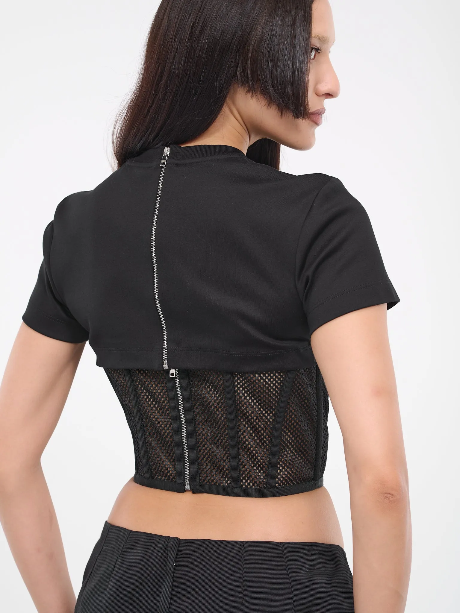 Cut-Out T-Shirt (F8T27T-G7G7K-N0000-BLACK) sold by lorenzo product image thumbnail 5