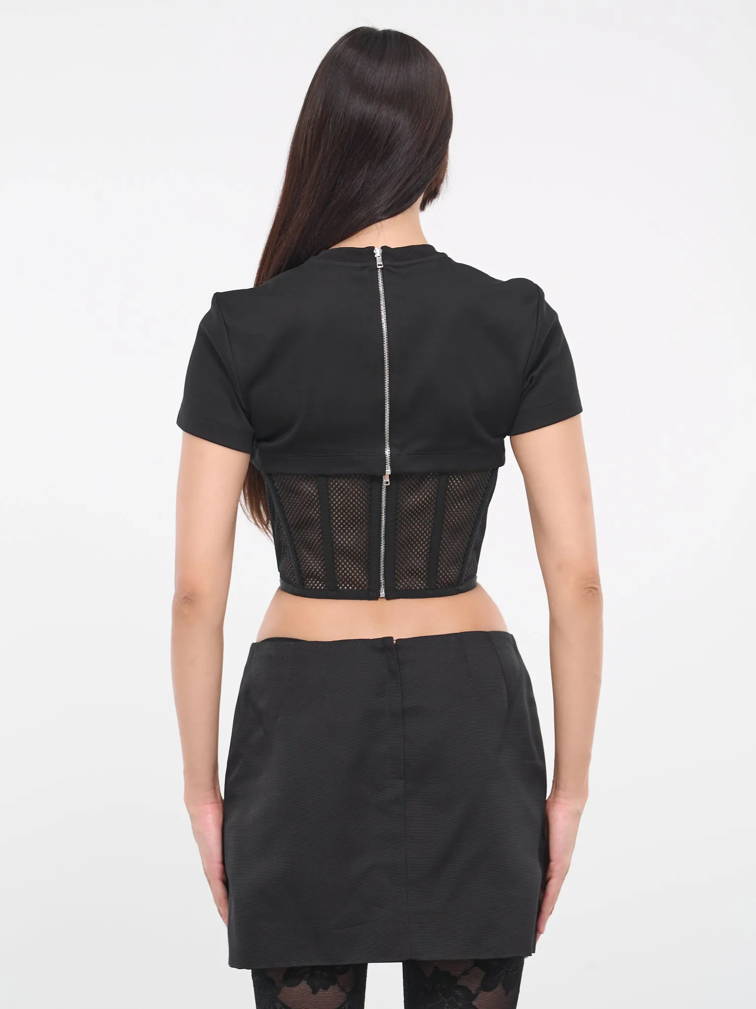 Cut-Out T-Shirt (F8T27T-G7G7K-N0000-BLACK) sold by lorenzo product image thumbnail 3