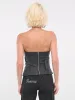 Mantle Wrap Corset Top (C01HS-GREY) sold by lorenzo