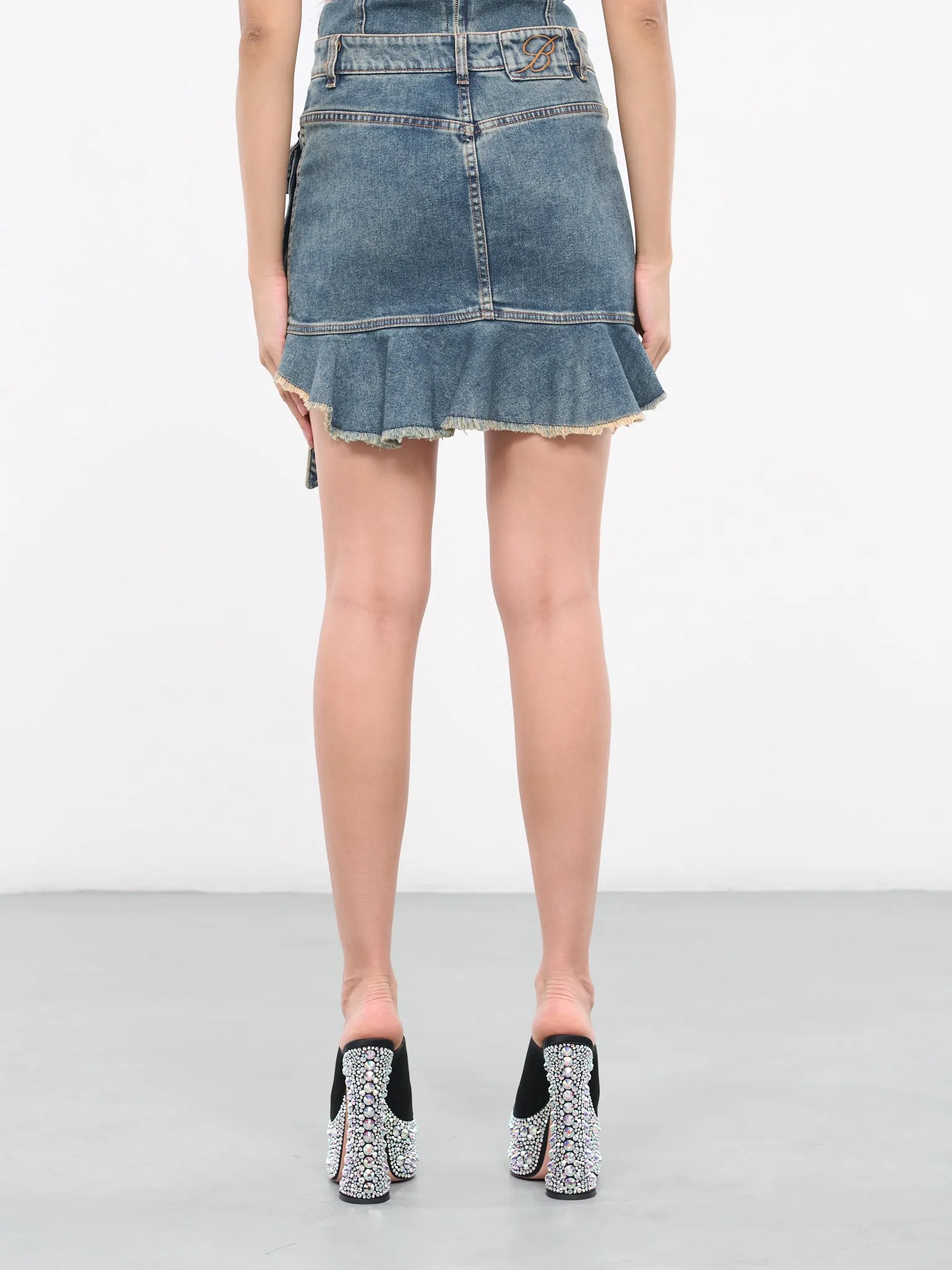 Jean Cargo Skirt (2-2J099A-N0631-ALLURE) sold by lorenzo product image thumbnail 3
