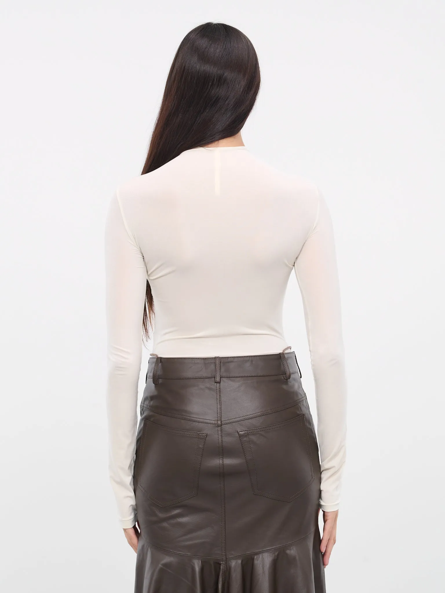 Star Bodysuit (STAR-BODYSUIT-IVORY) sold by lorenzo product image thumbnail 3