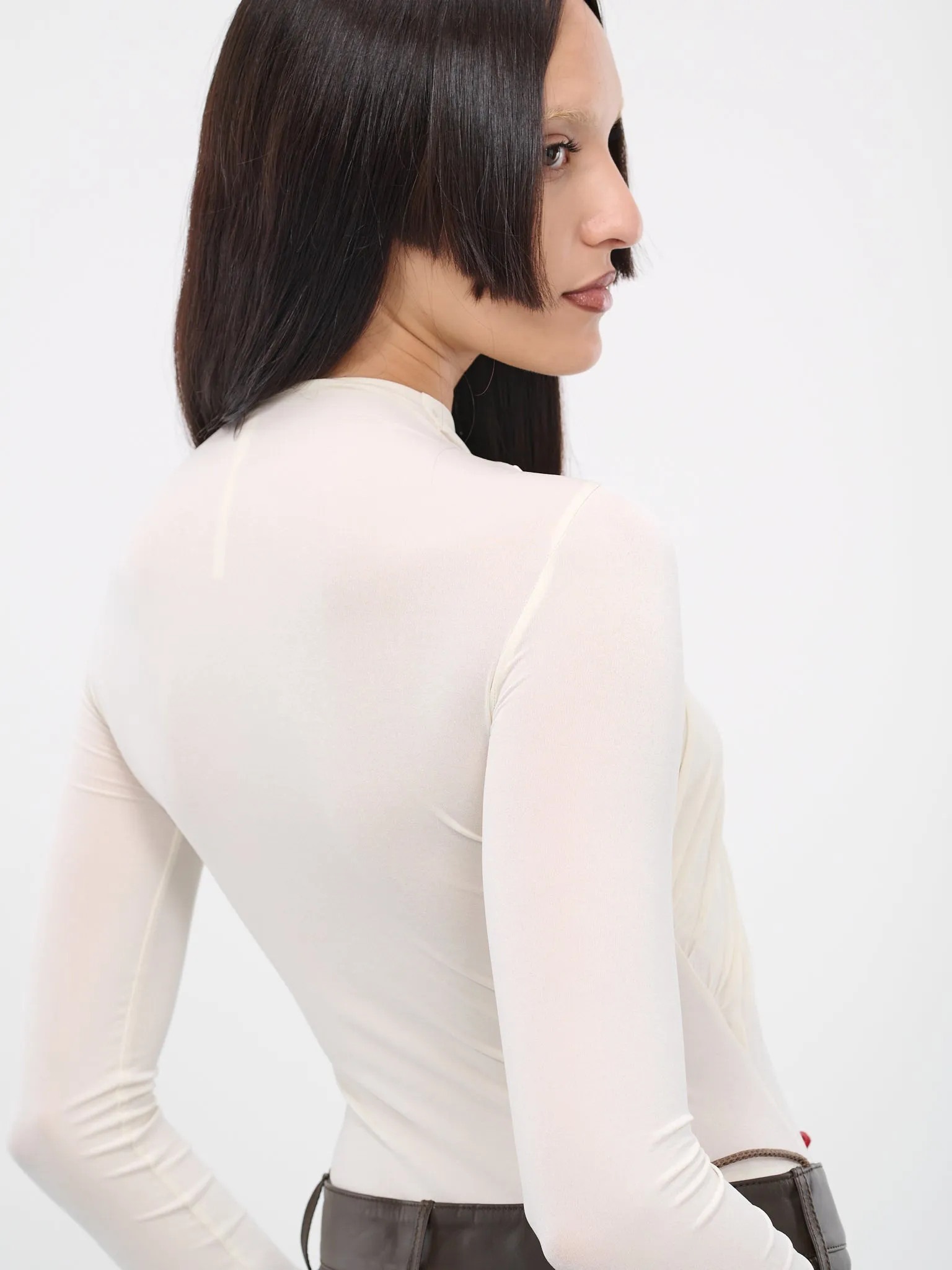 Star Bodysuit (STAR-BODYSUIT-IVORY) sold by lorenzo product image thumbnail 5