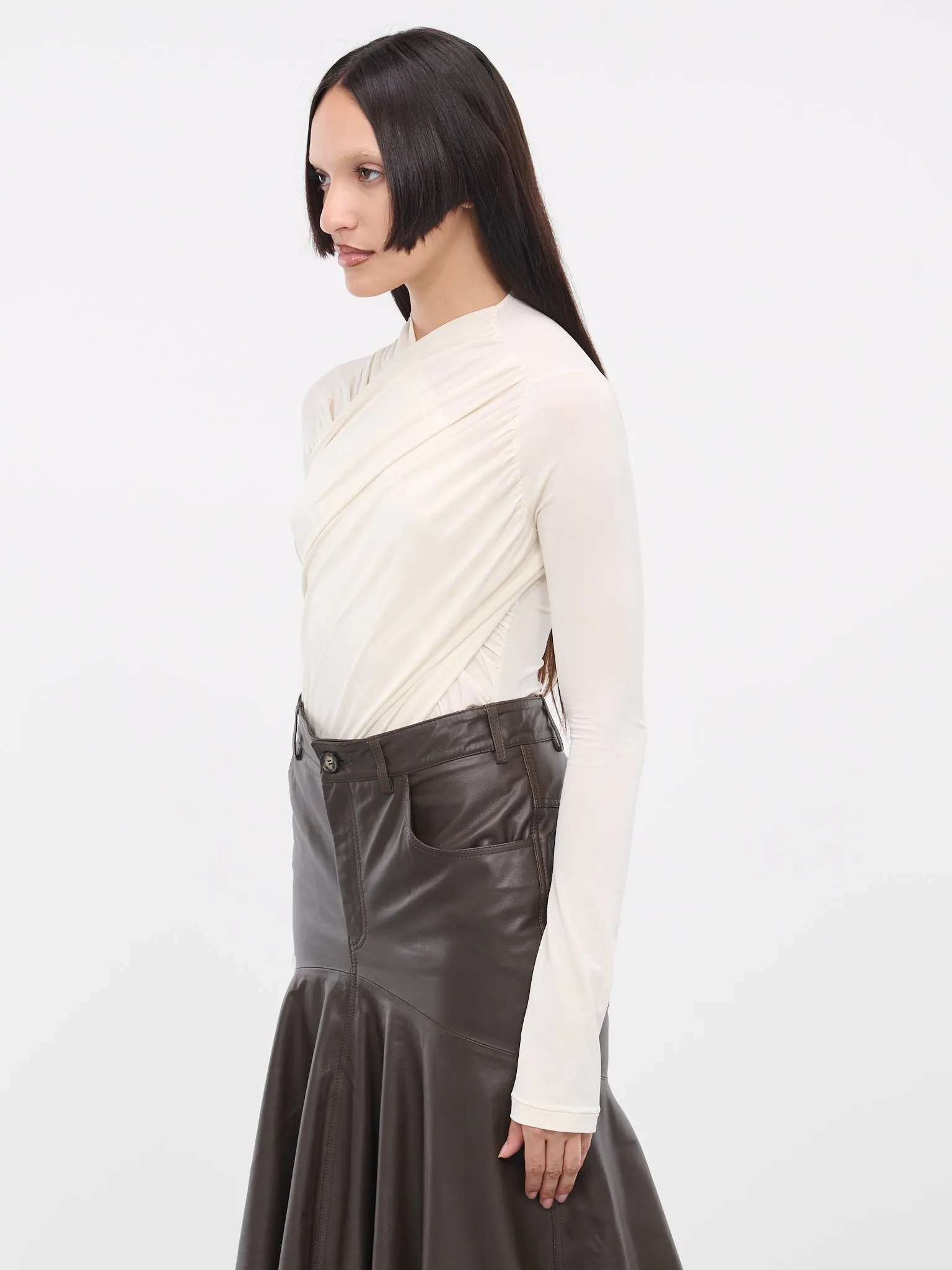 Star Bodysuit (STAR-BODYSUIT-IVORY) sold by lorenzo product image thumbnail 2