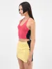 Asymmetric Rib Halter Top (HALTER-TOP-BLUSH-INDIGO) sold by lorenzo