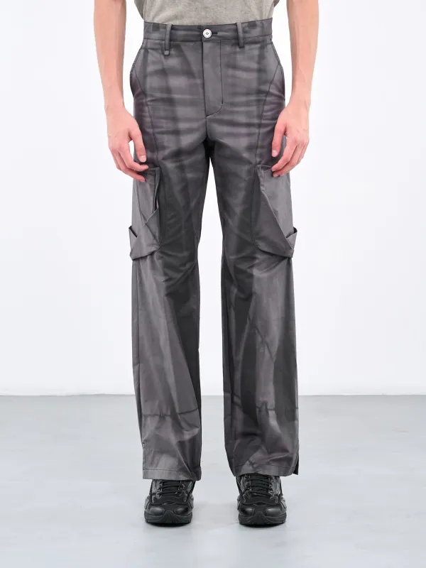 Sun Bleached Fold Pants (PA02-GREY) sold by lorenzo