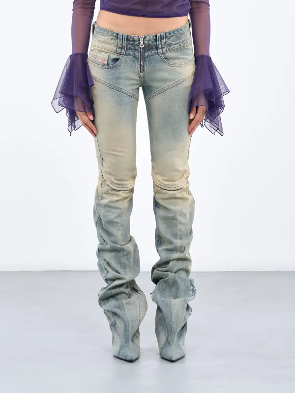 Hybrid Boot Jeans (DE-BIKERBOOT-TROUSERS-BLUE) sold by lorenzo