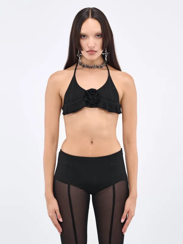 Rose Bra Top (2M378A-N0990-NERO) sold by lorenzo