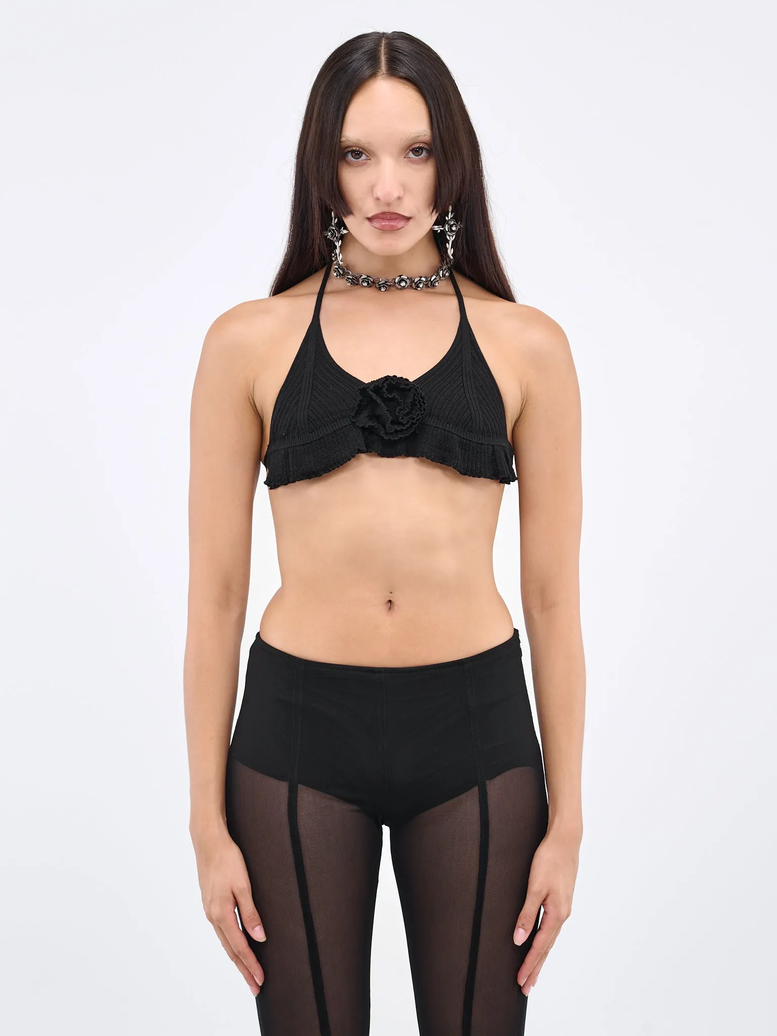 Rose Bra Top (2M378A-N0990-NERO) sold by lorenzo