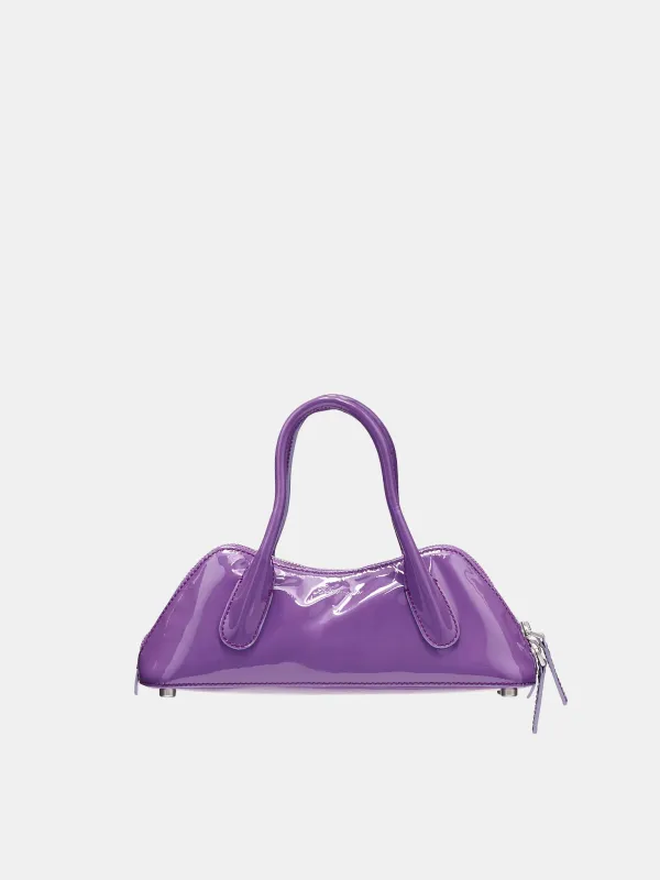 Mini Patent Leather Handbag (H-HW182A-N0781-ULTRAVIOLET) sold by lorenzo