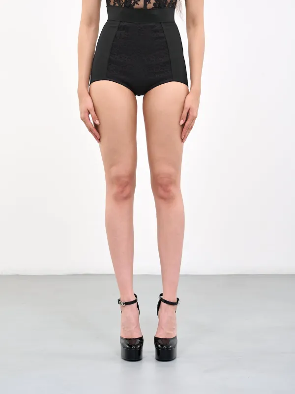 Lace Shorts (FTAGIT-G9798-N0000-BLACK) sold by lorenzo