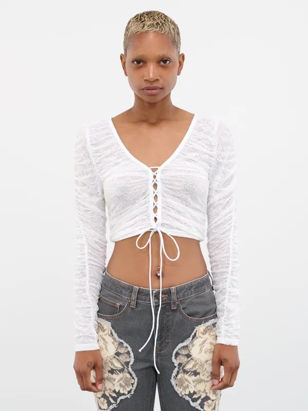 Gusa Top (W3GP00KBN10-ALABASTER-WHITE) sold by lorenzo