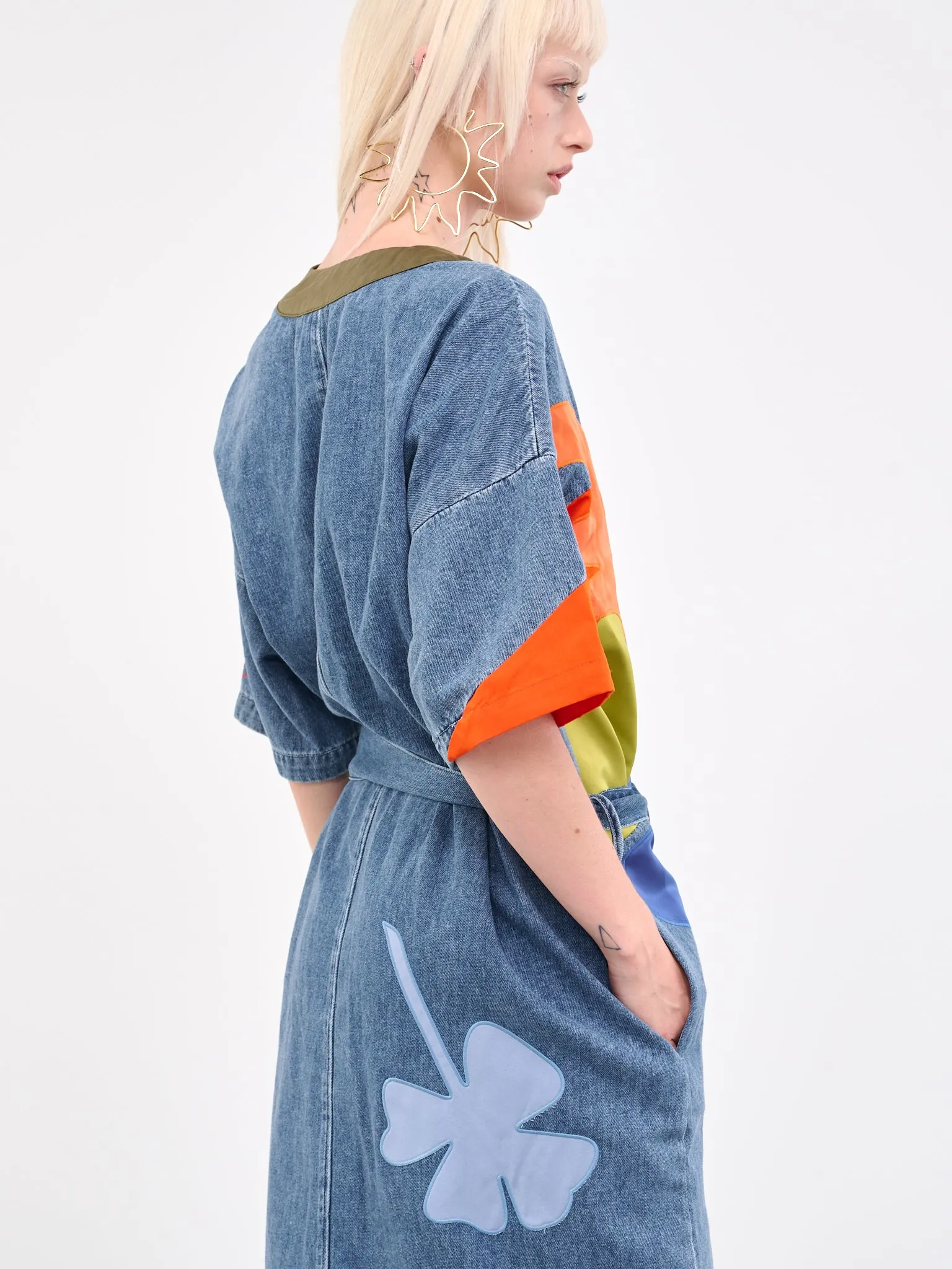 No Vacancy Inn Chambray Coat (SPJD0216QS-USCV32-BLUE) sold by lorenzo product image thumbnail 5