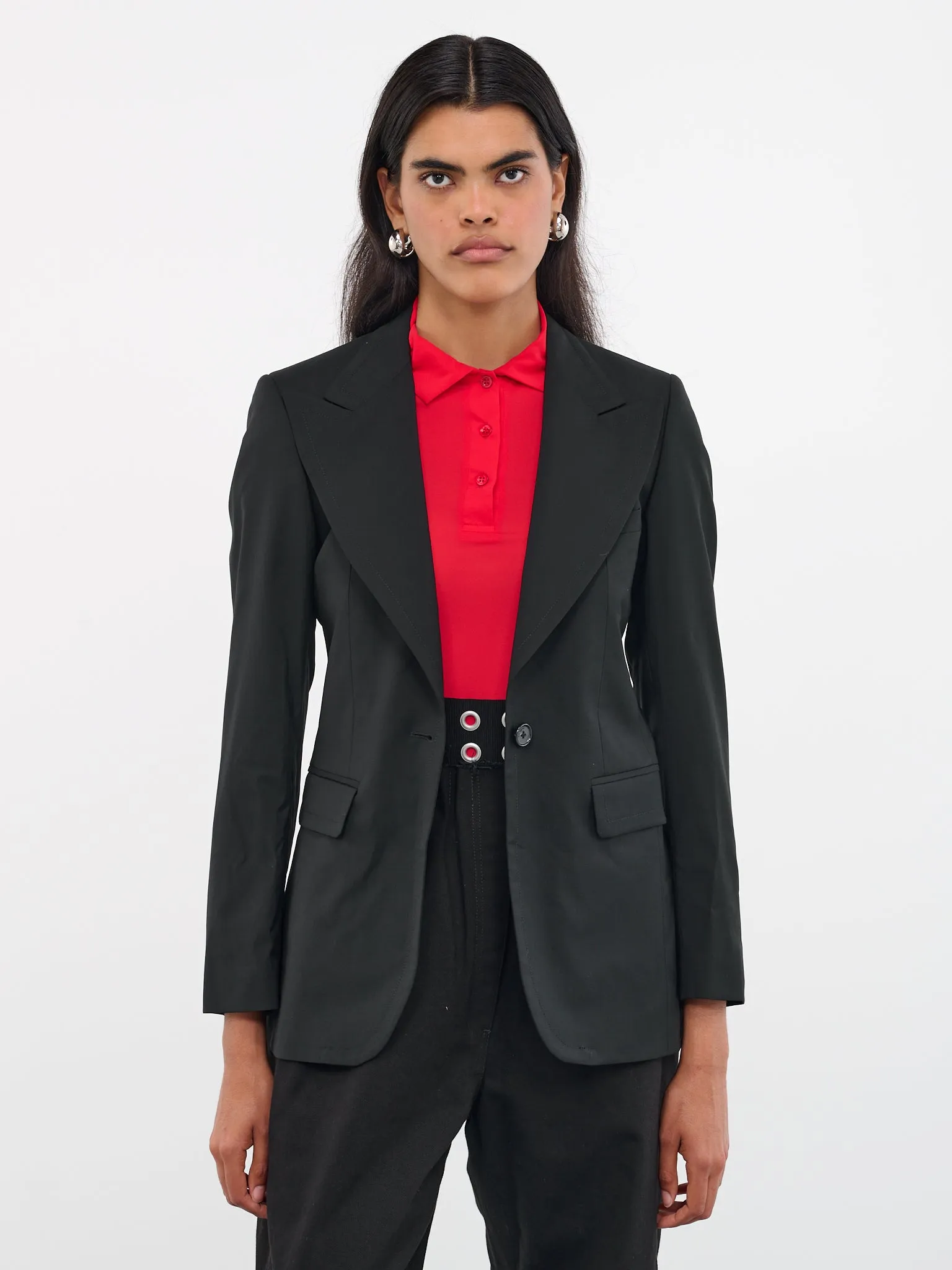Tailored Jacket (231-W511-20002-0099-BLACK) sold by lorenzo