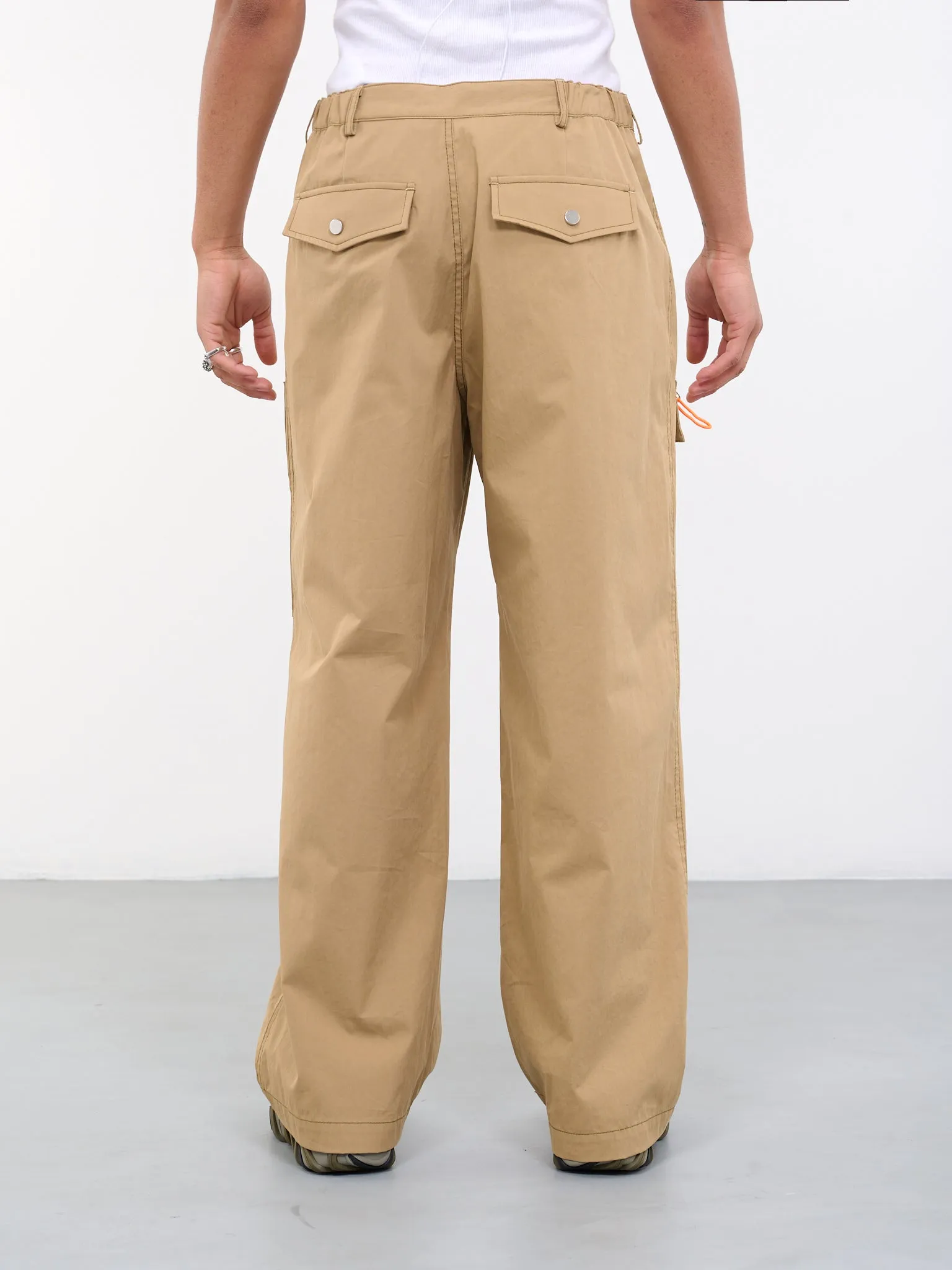 Slouchy Pocket Pants (C2113R23-4020-KHAKI) sold by lorenzo product image thumbnail 3