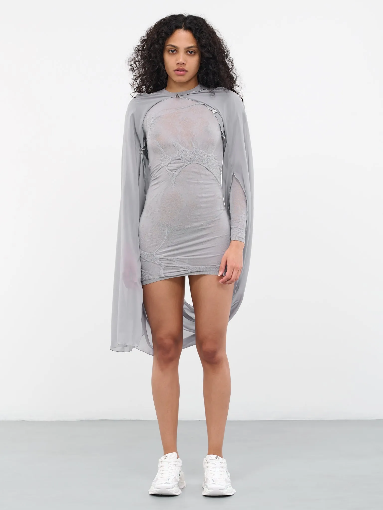 Ruched Knit Bolero Sleeves (01-11-01-06-01-GREY) sold by lorenzo