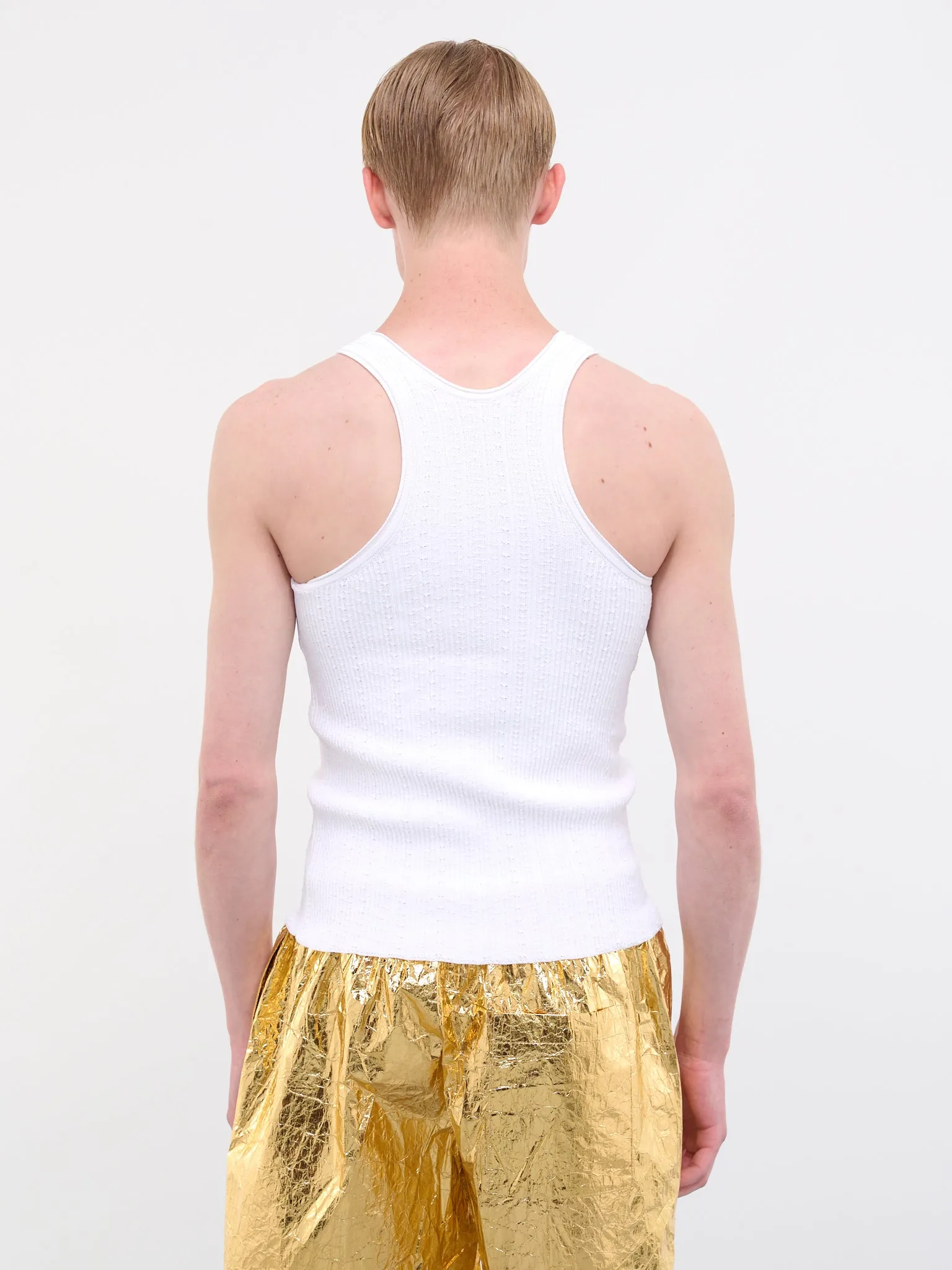 Jock Tank Top (6018-WHITE) sold by lorenzo product image thumbnail 3