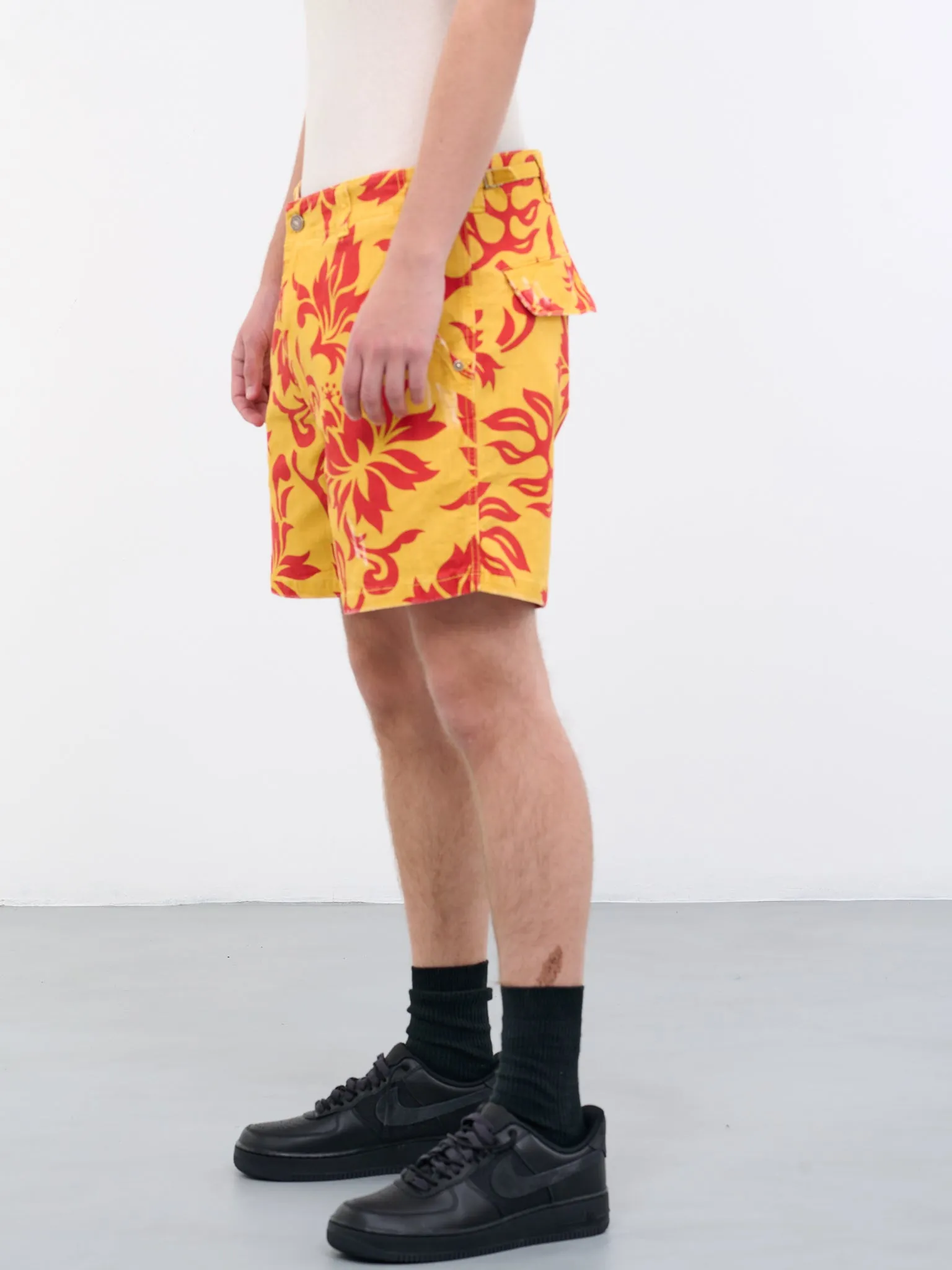 Tropical Flowers Shorts (ERL06P002-TROPICAL-FLOWERS) sold by lorenzo product image thumbnail 2