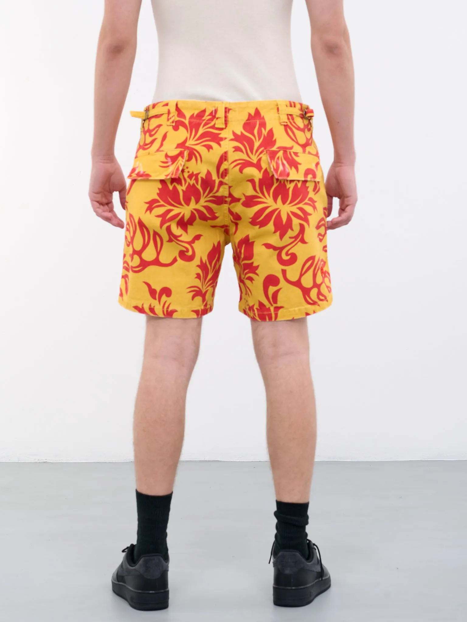 Tropical Flowers Shorts (ERL06P002-TROPICAL-FLOWERS) sold by lorenzo product image thumbnail 3
