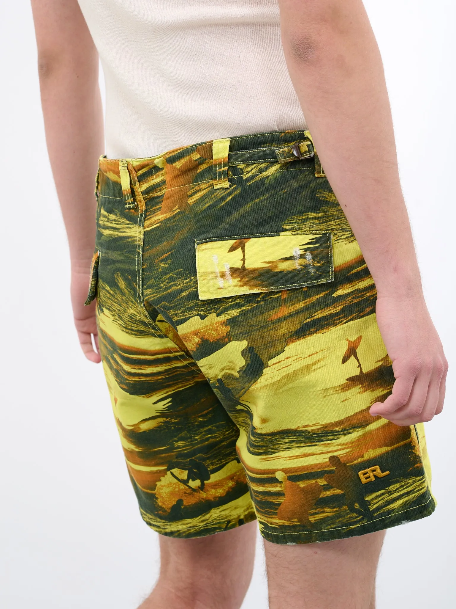 Acid Sunset Shorts (ERL06P202-ACID-SUNSET) sold by lorenzo product image thumbnail 4