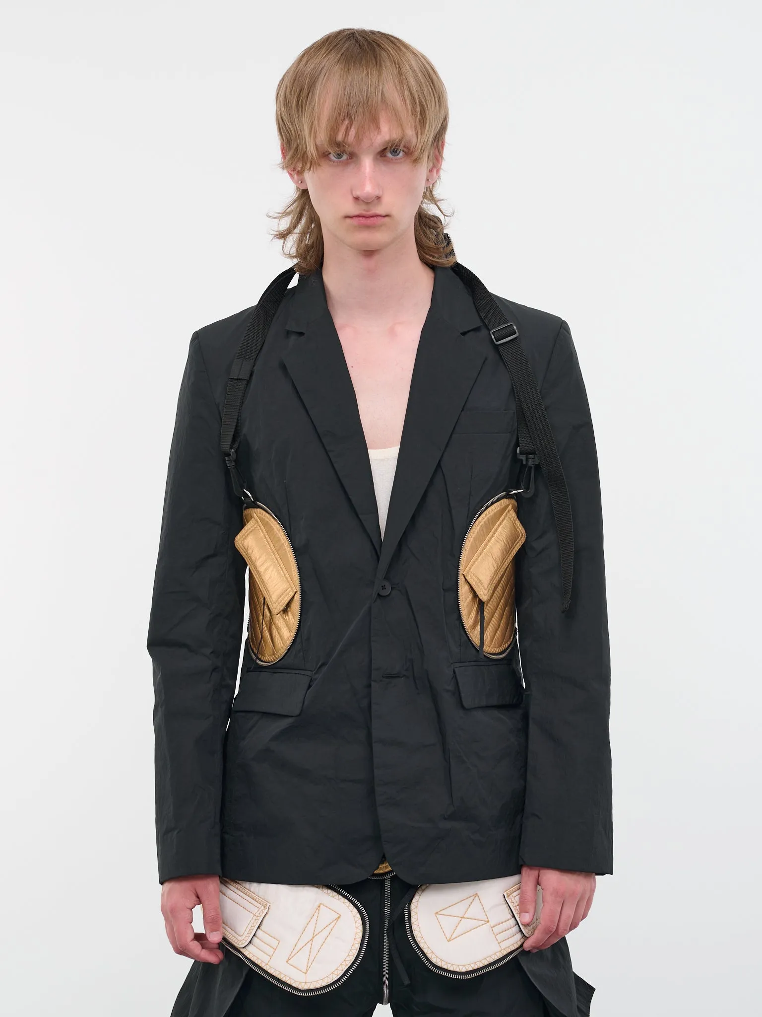 Black Packable Quilted Jacket (CG-CWOJKT47-BLACK) sold by lorenzo