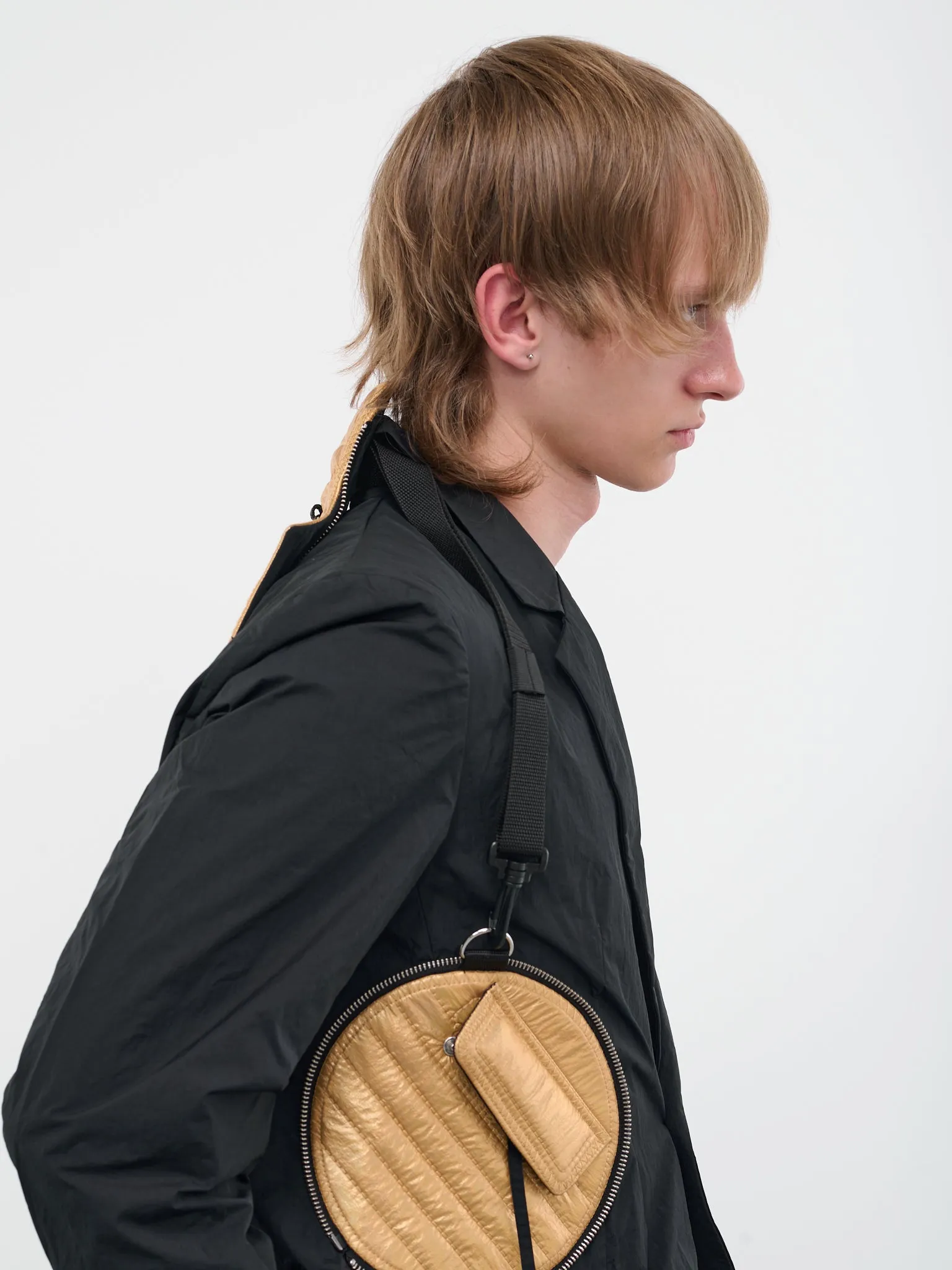 Black Packable Quilted Jacket (CG-CWOJKT47-BLACK) sold by lorenzo product image thumbnail 4