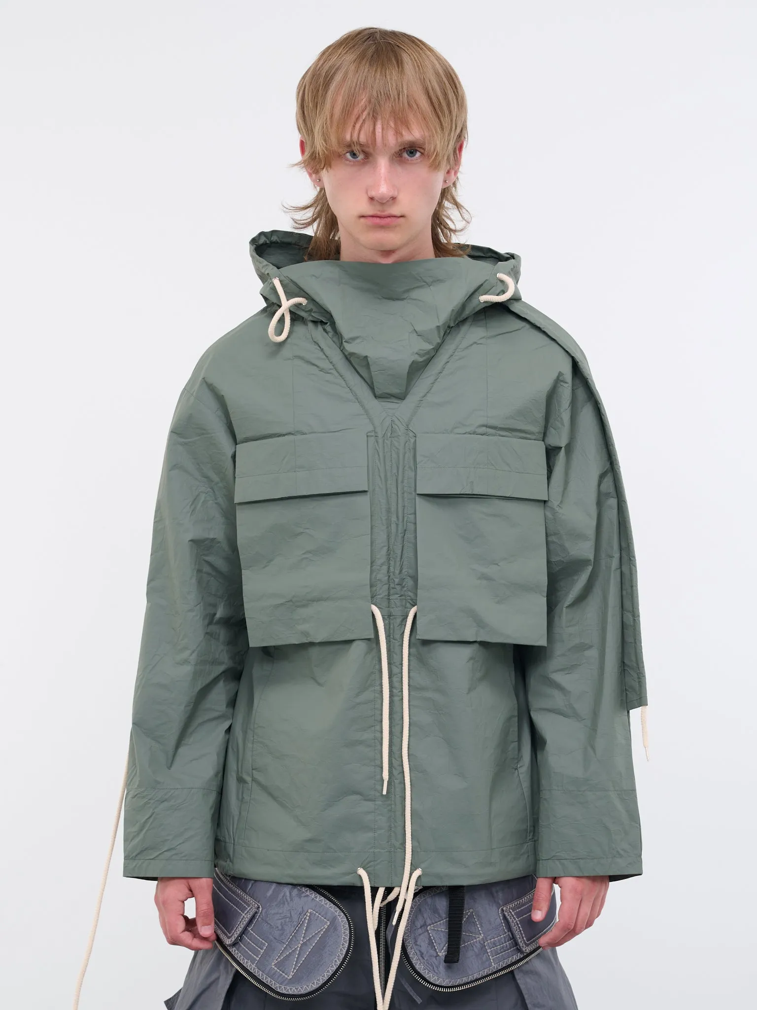 Drawstring Jacket (CG-CWOSHI23-GREEN) sold by lorenzo