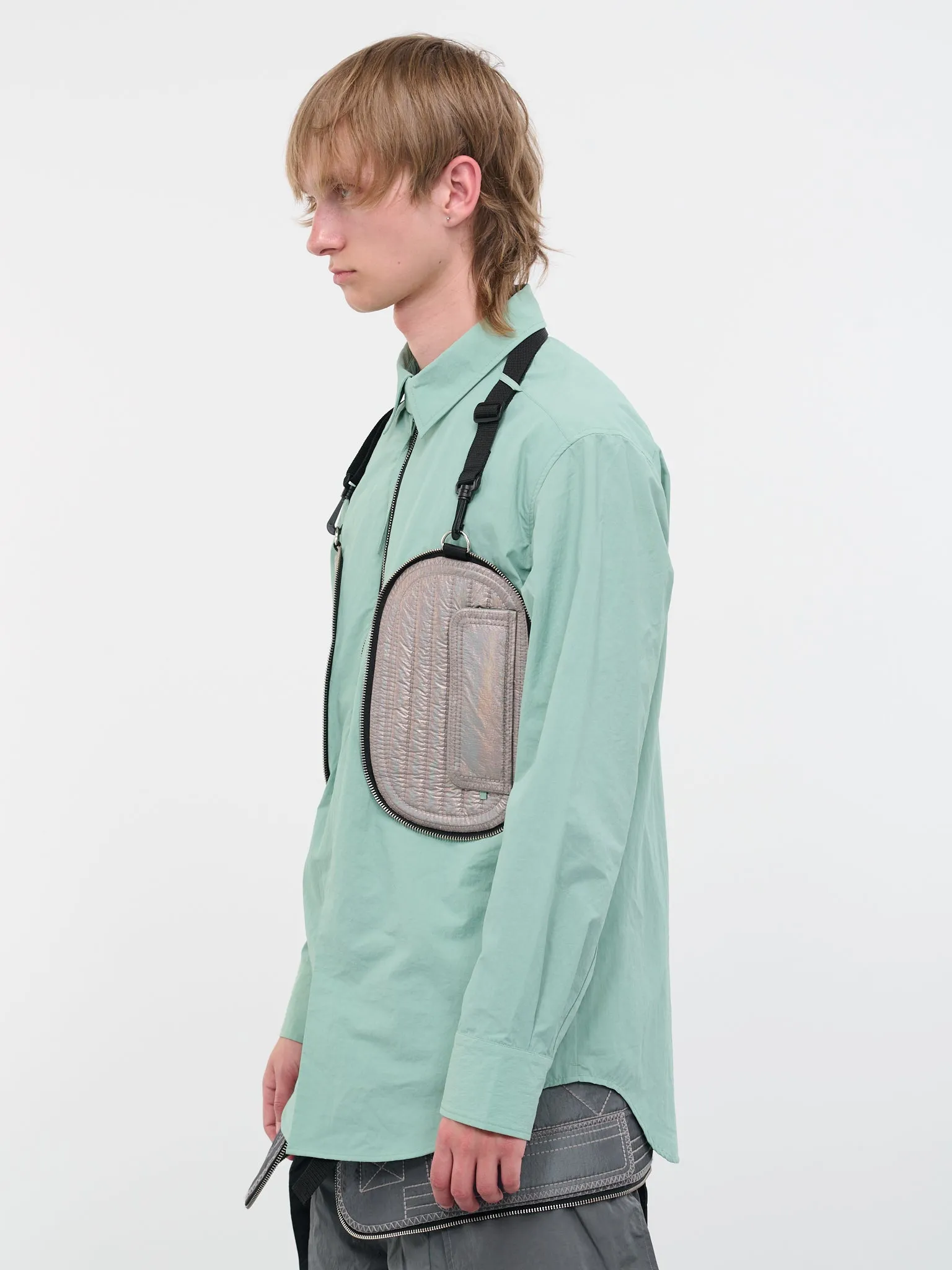 Packable Shirt (CG-CWOSHI30-MINT) sold by lorenzo product image thumbnail 2