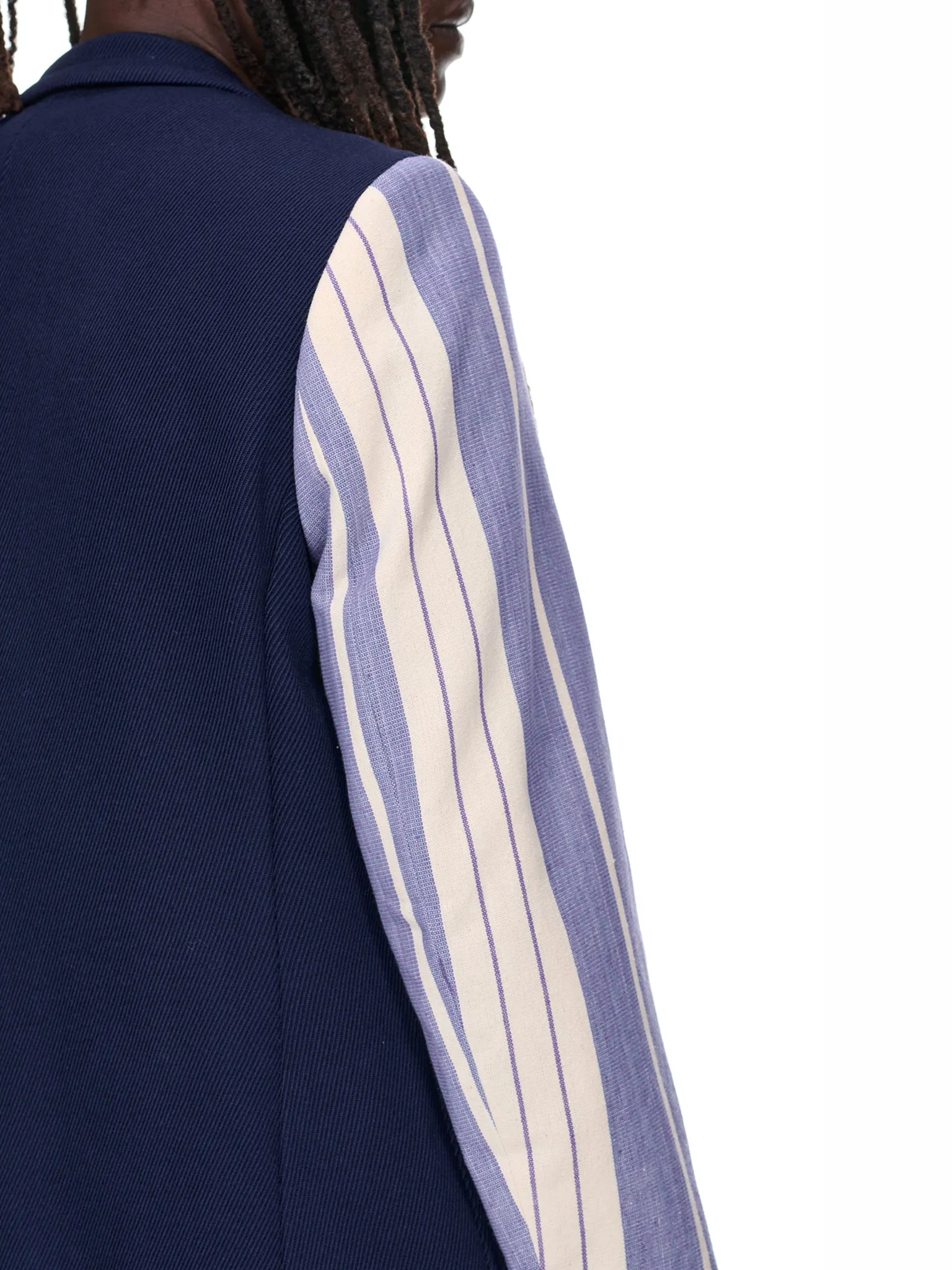 Ibrahim Blazer (MS23JA04-WO03-599-NAVY) sold by lorenzo product image thumbnail 4