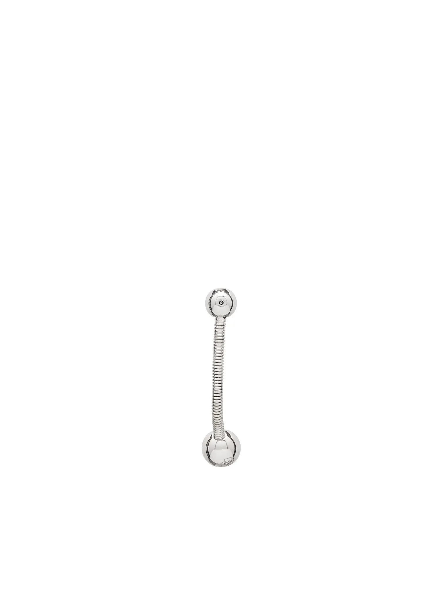 Flex Earring (JW11-SILVER-WHITE) sold by lorenzo product image thumbnail 2