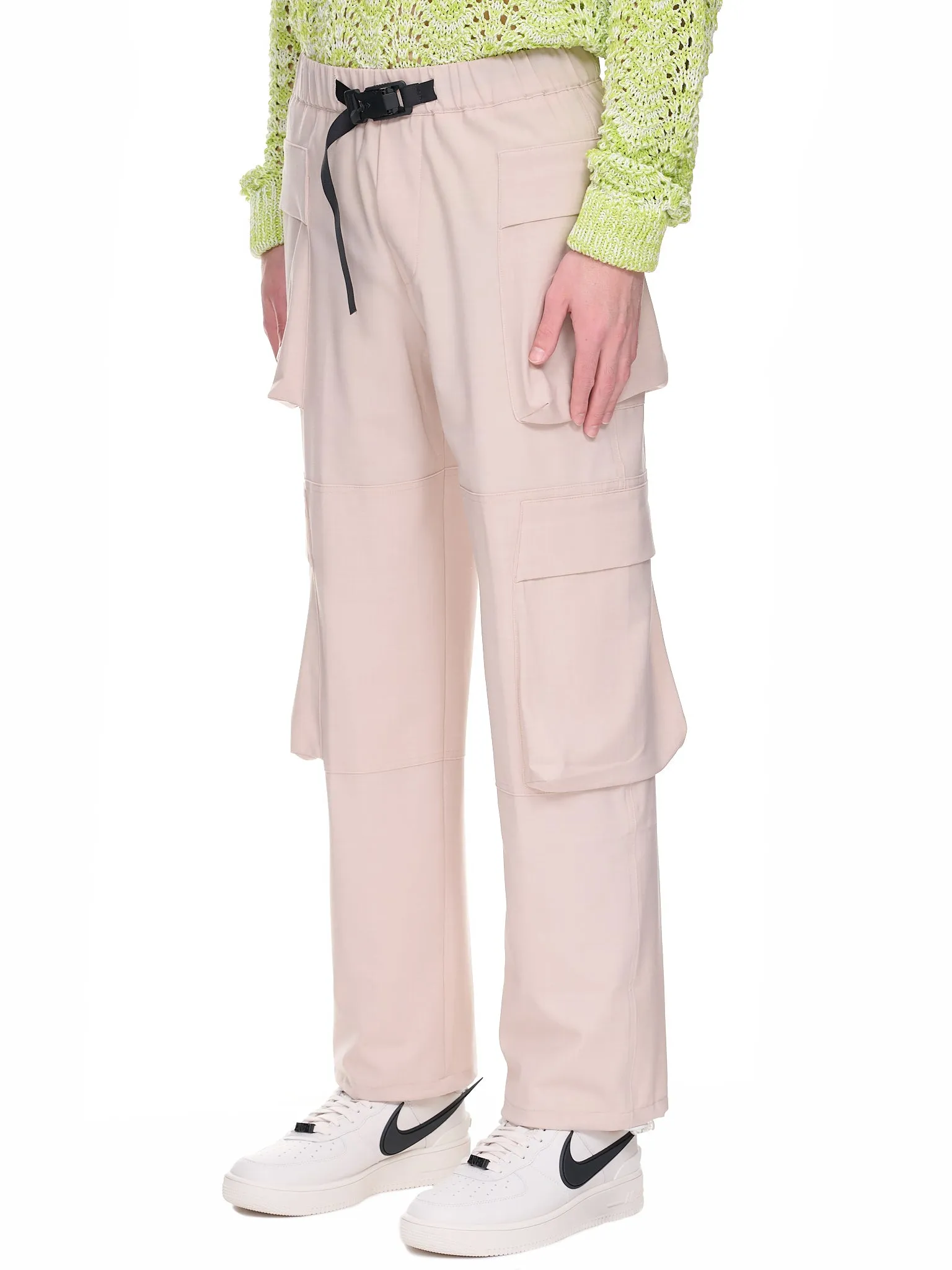 Double Cargo Pants (PT004V4-SAND) sold by lorenzo product image thumbnail 2