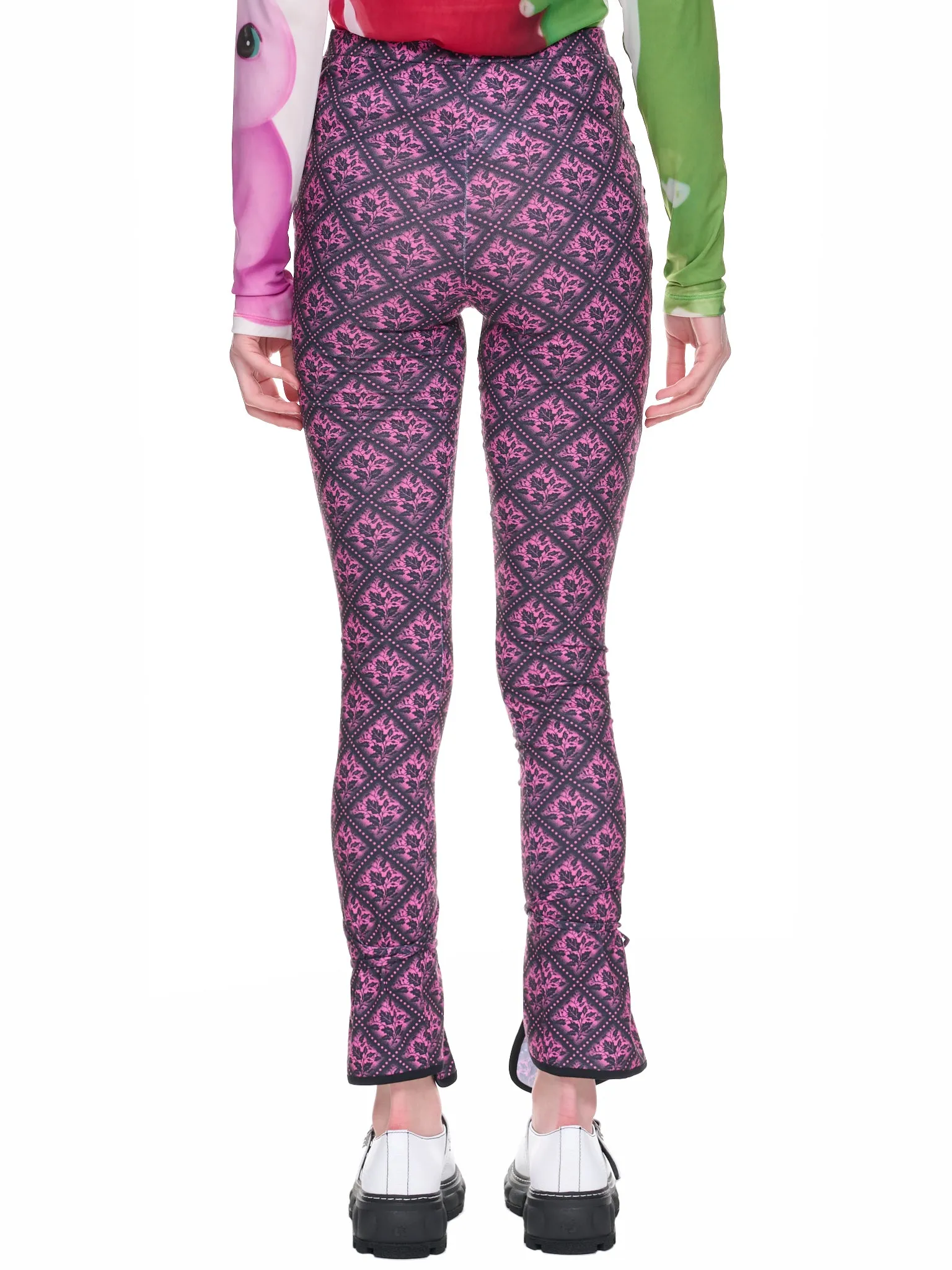 Gardenia Pants (5118-GARDENIA-WRAP-PINK-BLACK) sold by lorenzo product image thumbnail 3