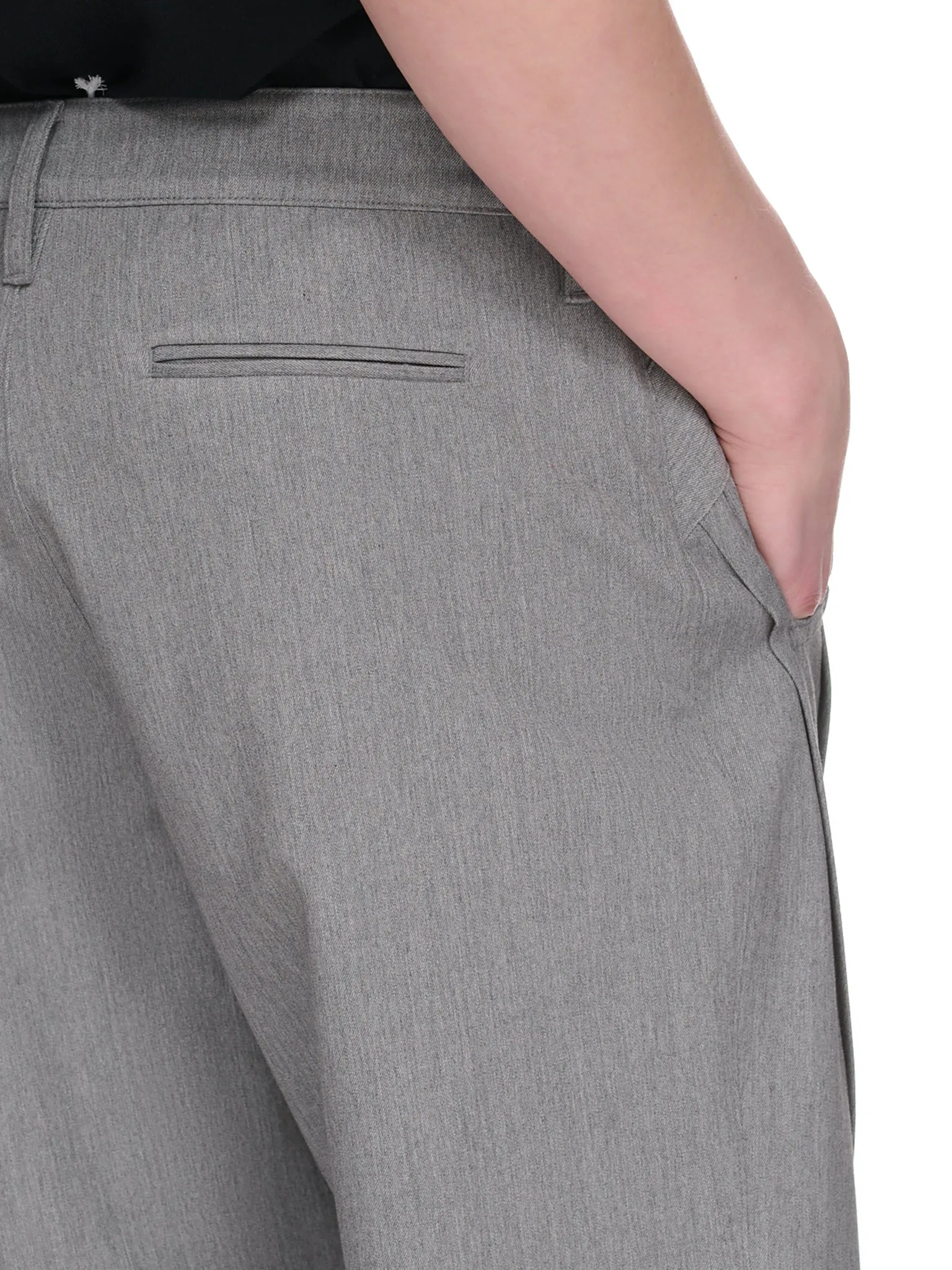 Pleated Wool Pants (JTK-T09-GREY sold by lorenzo product image thumbnail 5