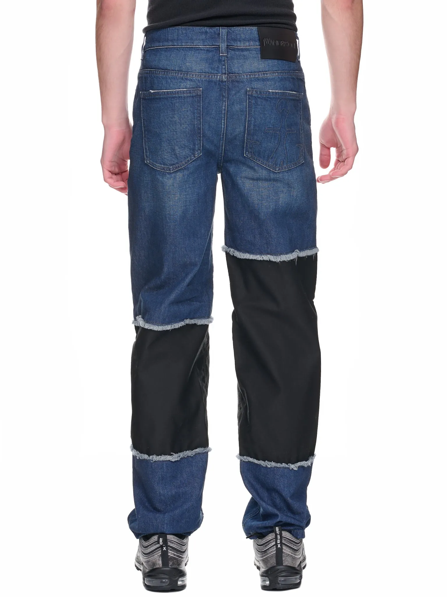 Distressed Denim Pants (DT0055-PG1164-738-DARK-BLUE) sold by lorenzo product image thumbnail 3