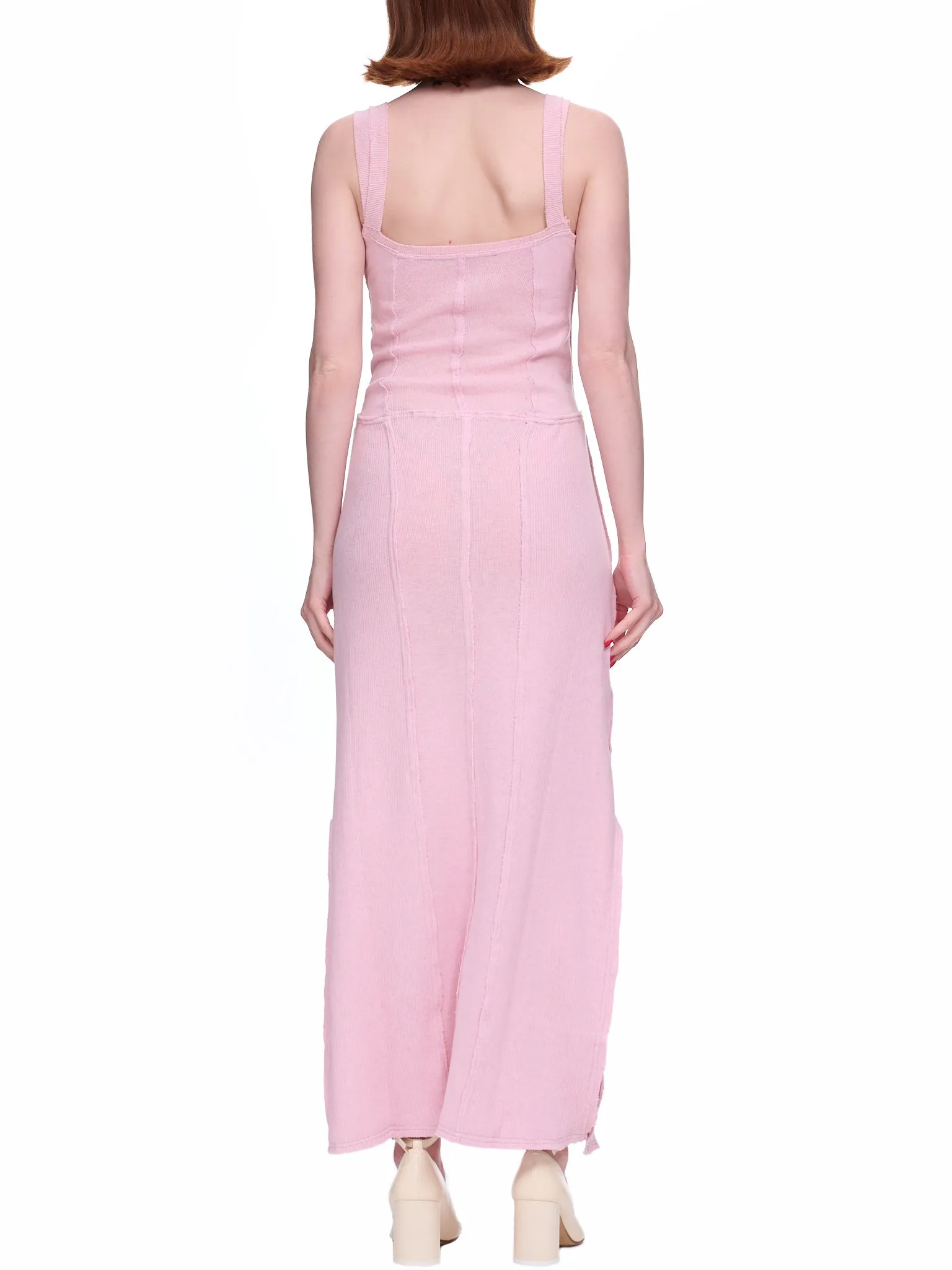 Knit Corset Dress (DR03843211-1211-LIGHT-PINK) sold by lorenzo product image thumbnail 3
