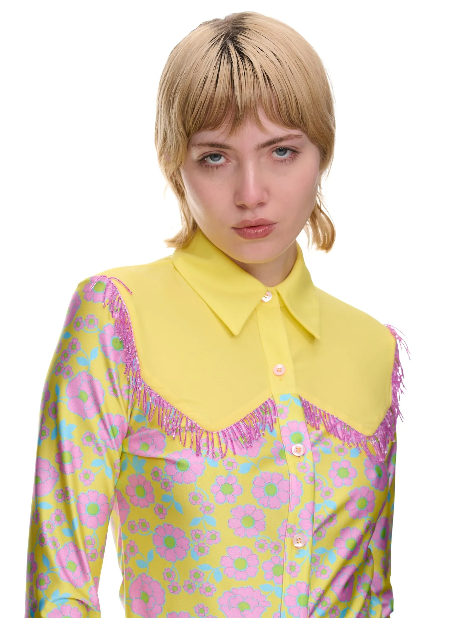 Fairy Garden Shirt (FGSH-FAIRY-GARDEN-YELLOW) sold by lorenzo product image thumbnail 4