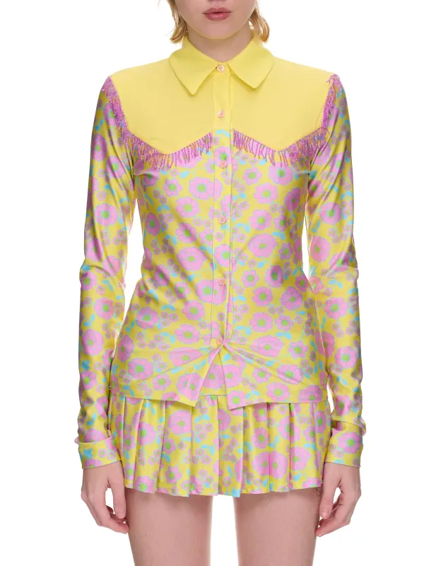 Fairy Garden Shirt (FGSH-FAIRY-GARDEN-YELLOW) sold by lorenzo