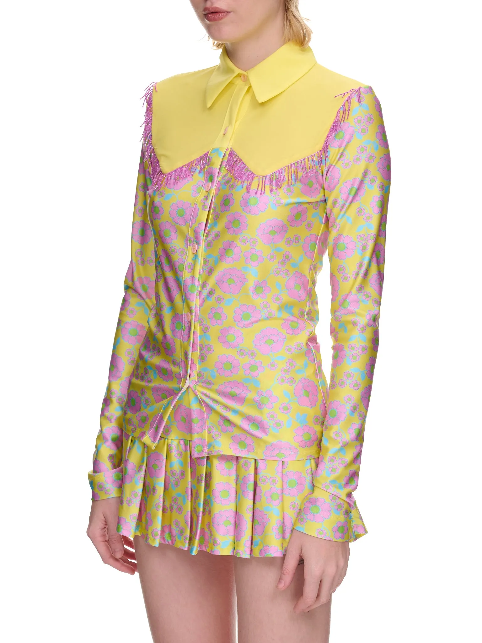 Fairy Garden Shirt (FGSH-FAIRY-GARDEN-YELLOW) sold by lorenzo product image thumbnail 2