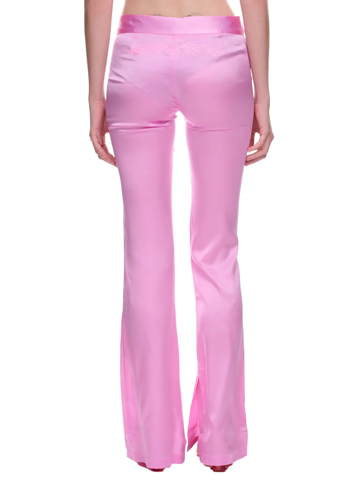 Silk Tattoo Pants (STFP-SILK-TATTOO-PINK) sold by lorenzo product image thumbnail 3