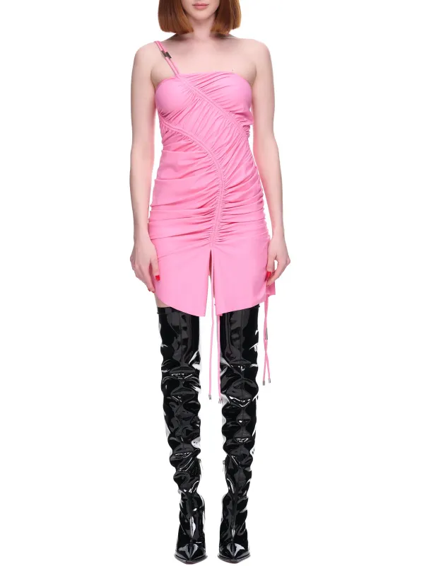 Cinch Dress (AAWDR0139FA01-PNK0012-PINK-B) sold by lorenzo