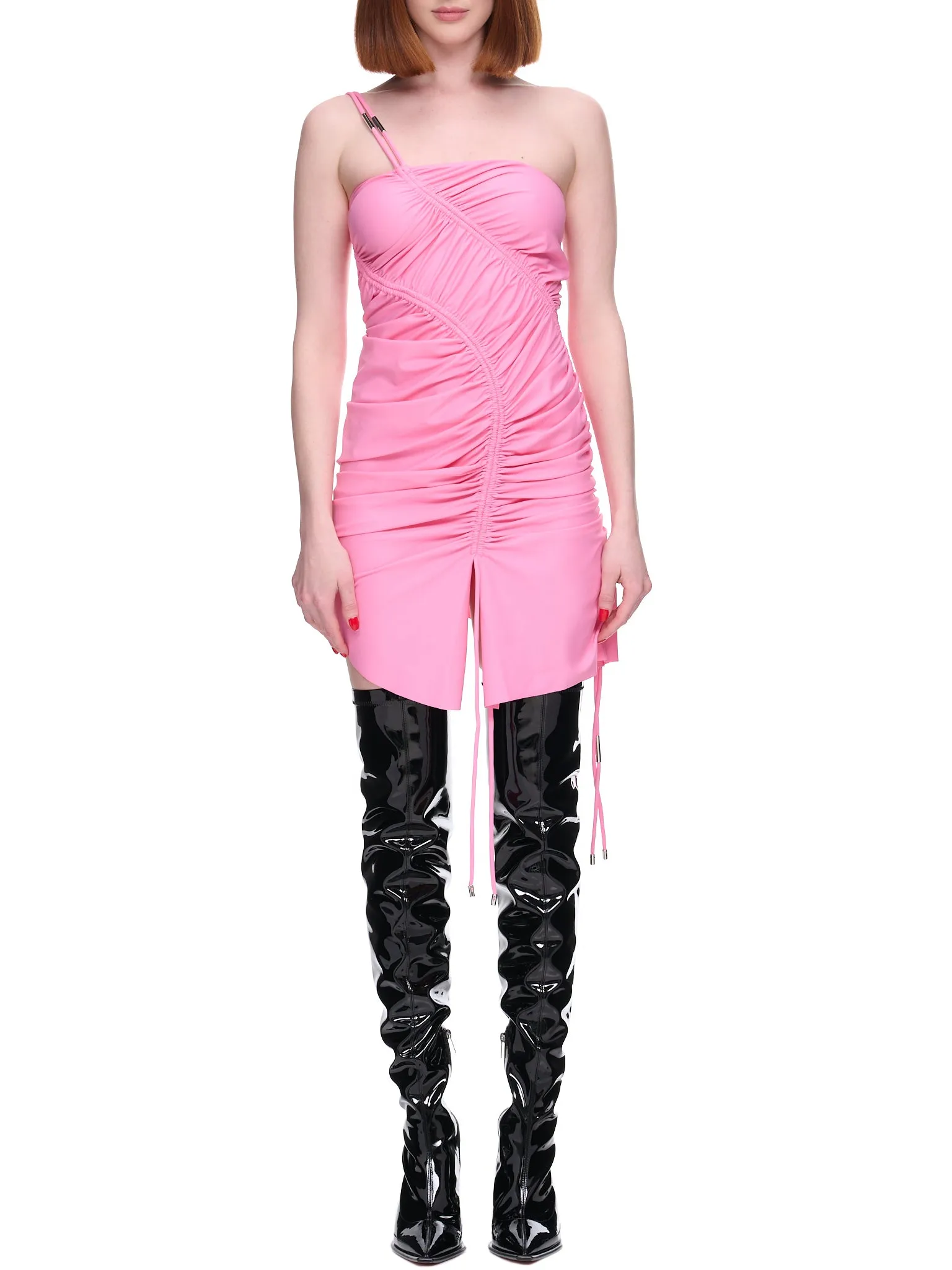 Cinch Dress (AAWDR0139FA01-PNK0012-PINK-B) sold by lorenzo