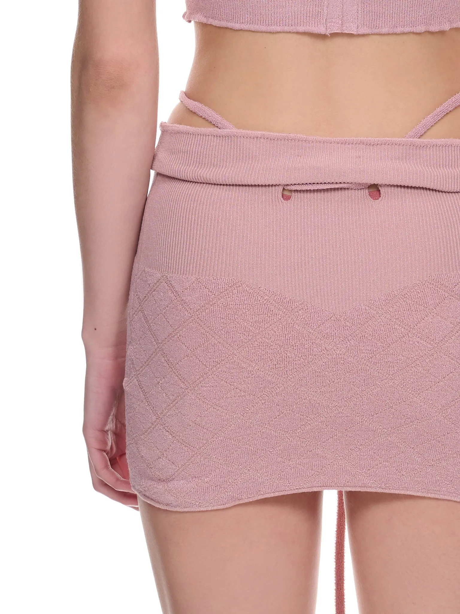 Cali Knit Skirt (CALIS0PINK-PINK) sold by lorenzo product image thumbnail 5