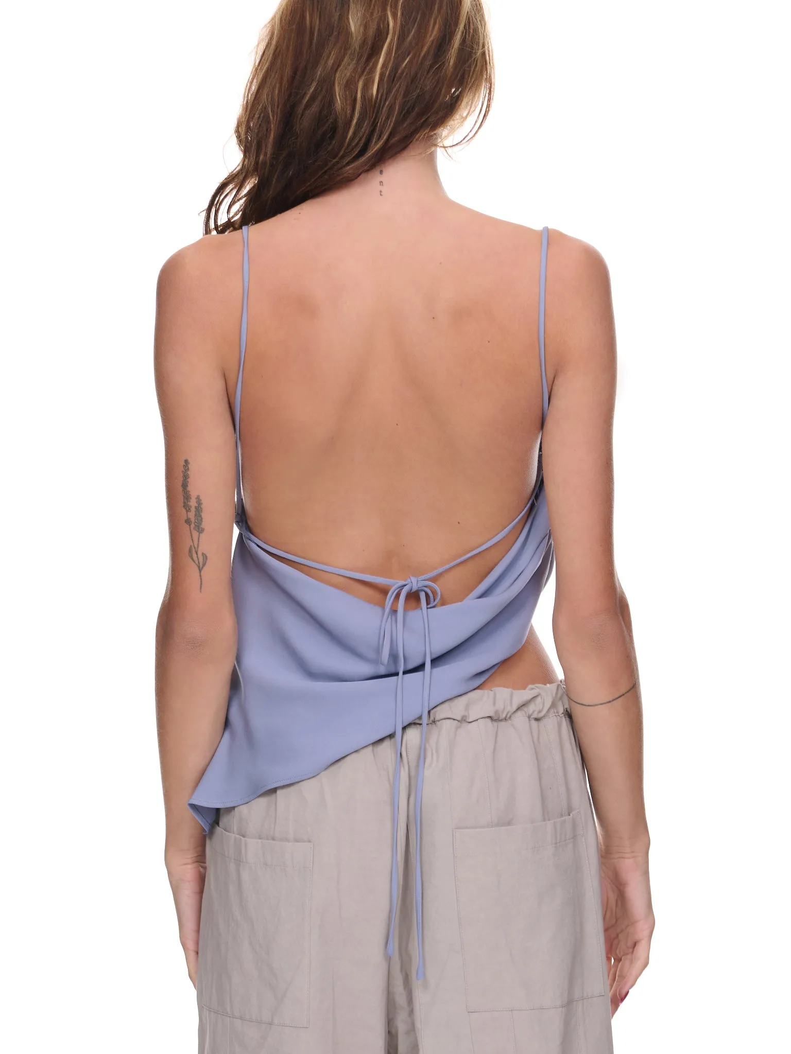Cowl Draped Top (22041060-BLUE) sold by lorenzo product image thumbnail 3